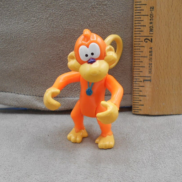 Kenner 1995 Squeaks the Monkey Littlest Pet Shop Cartoon Series Figure - Picture 2 of 6